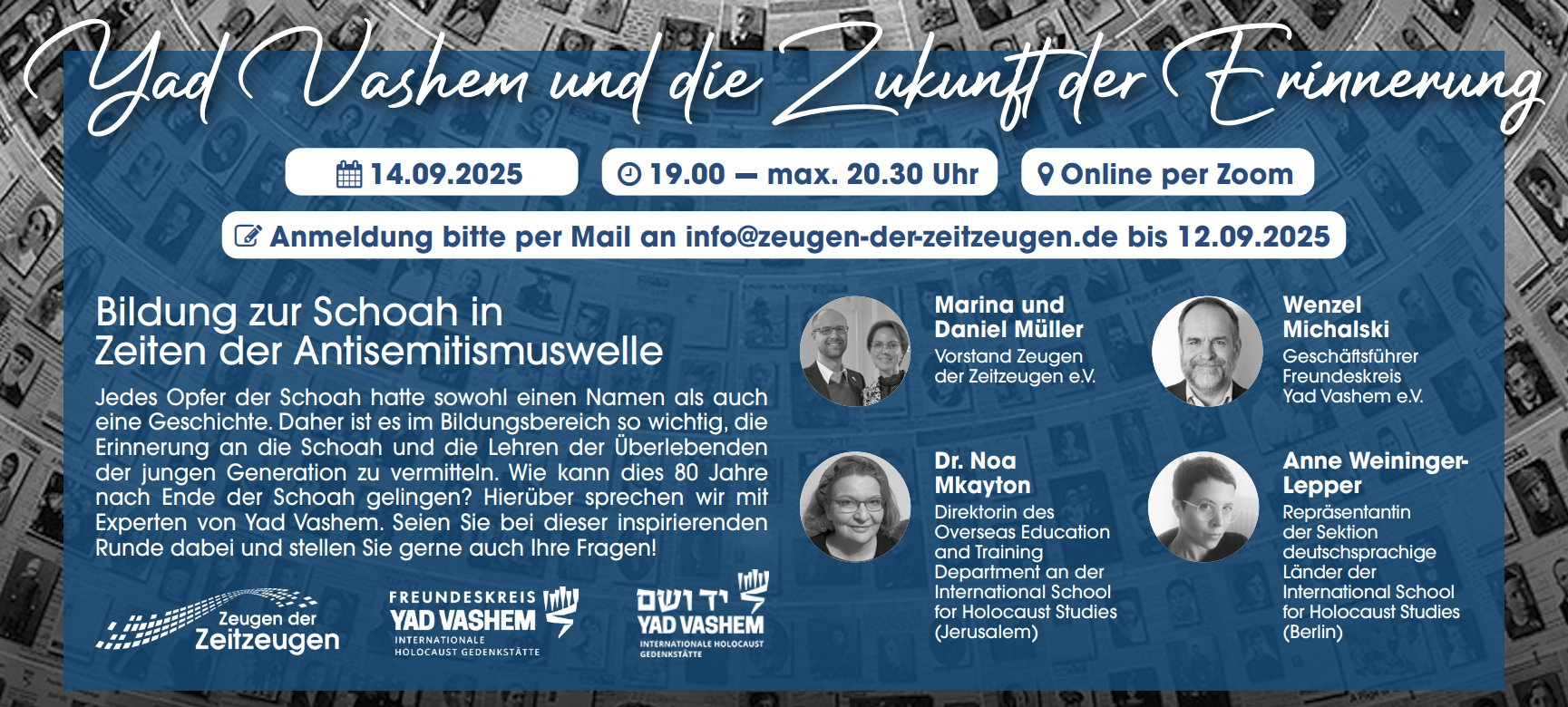 Yad Vashem und die Zukunft der Erinnerung